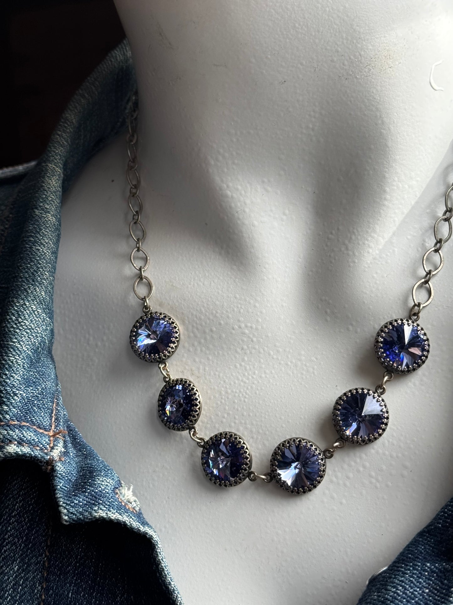 Tanzanite Rivoli Necklace