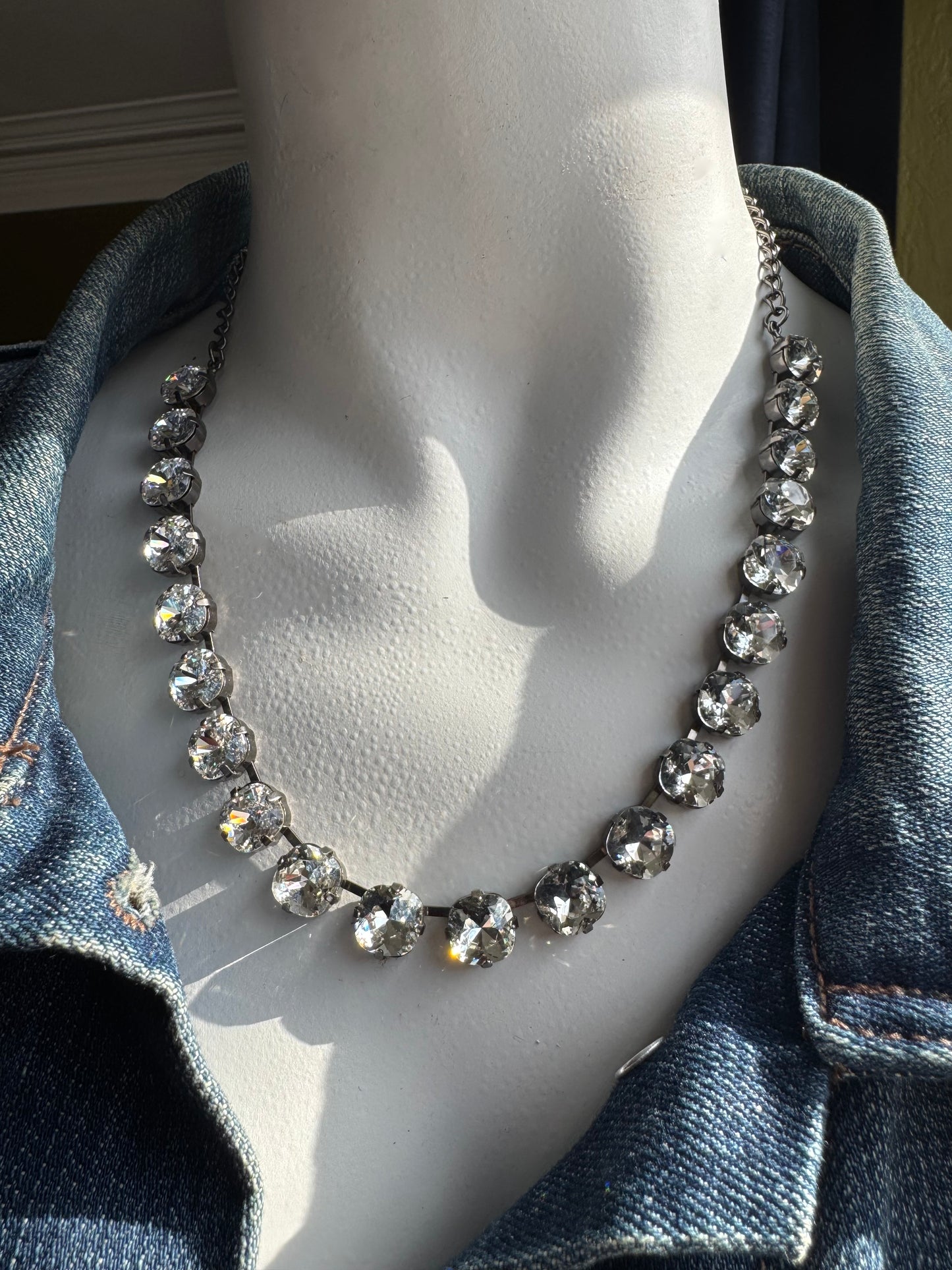 Cushion Cut Classic Necklace