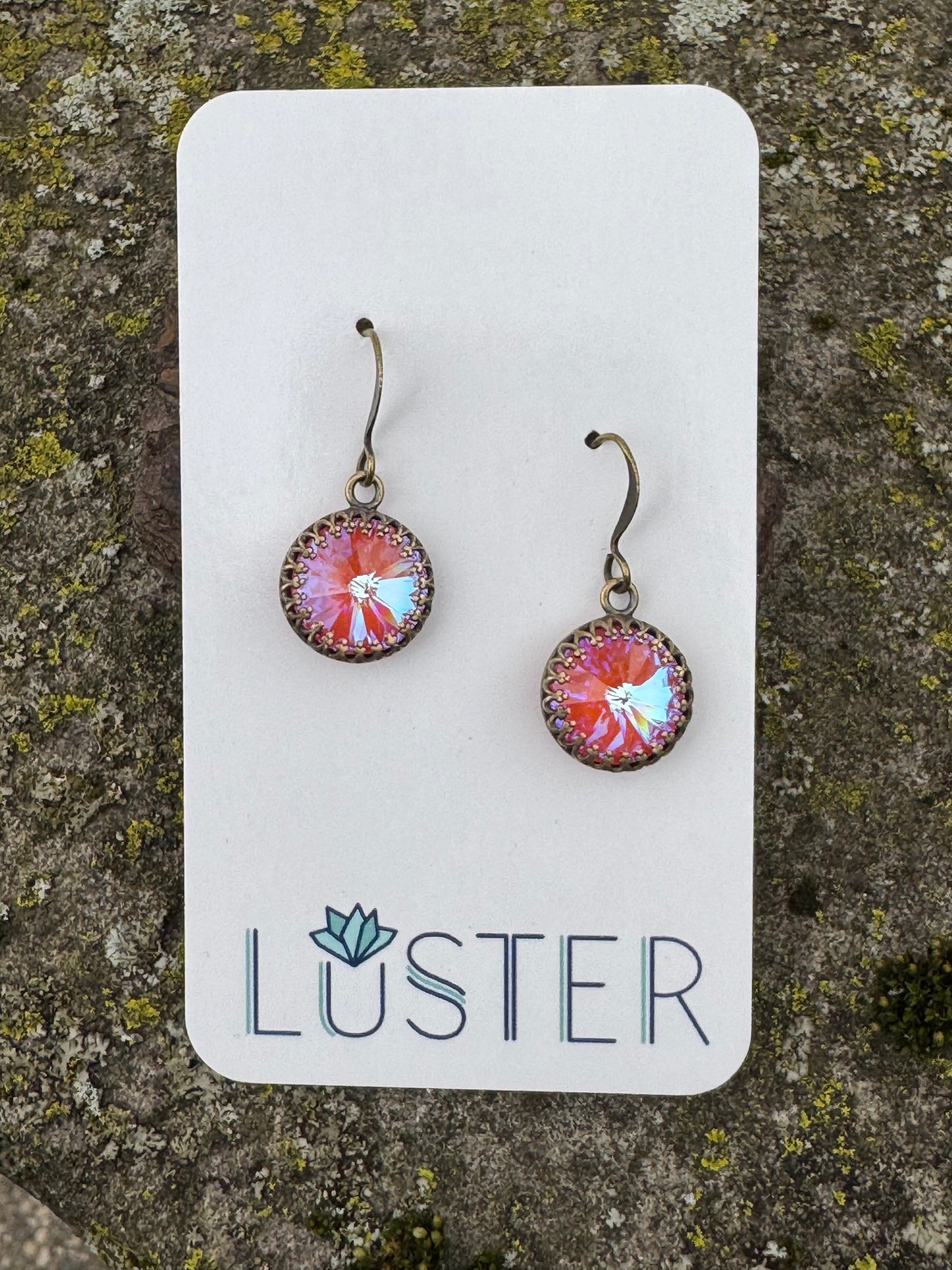 Rivoli Drop Earrings