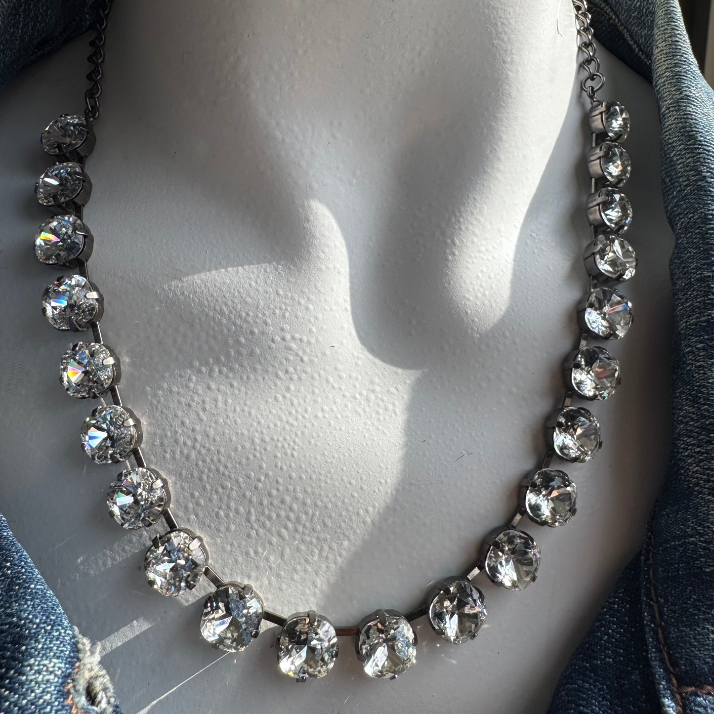 Cushion Cut Classic Necklace