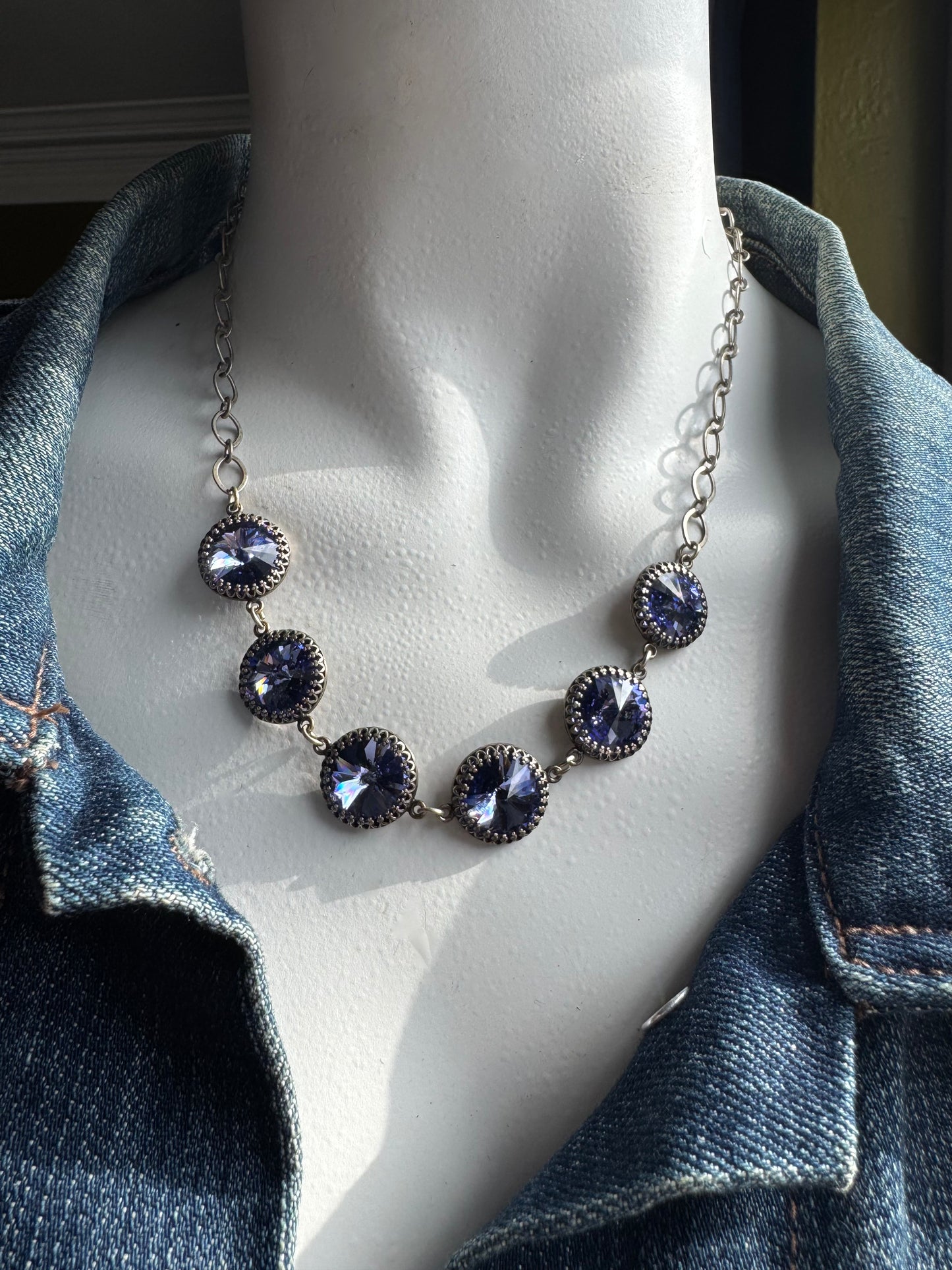 Tanzanite Rivoli Necklace