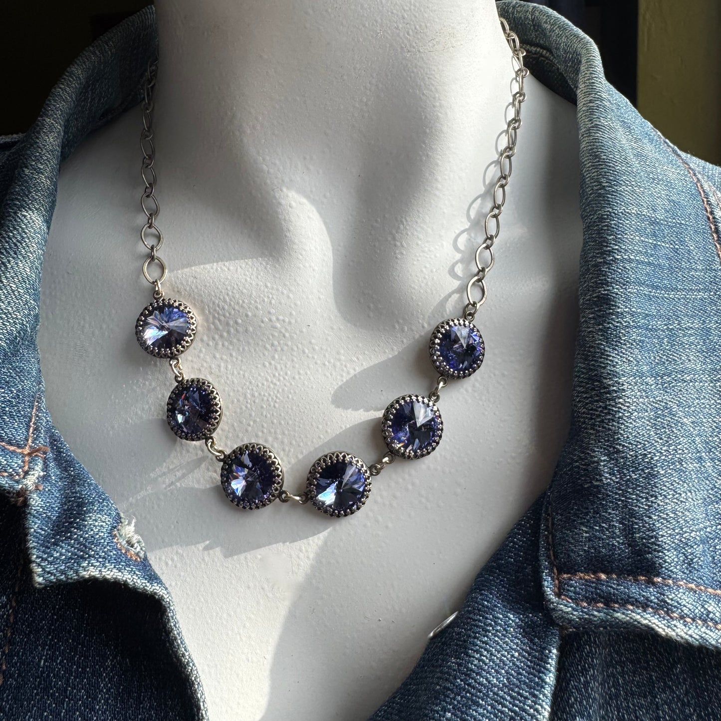 Tanzanite Rivoli Necklace
