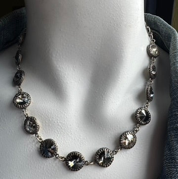 Snow Leopard Rivoli Necklace