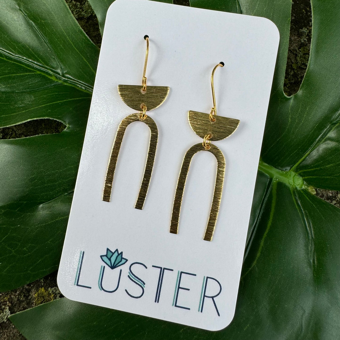 Everyday Brass Earrings