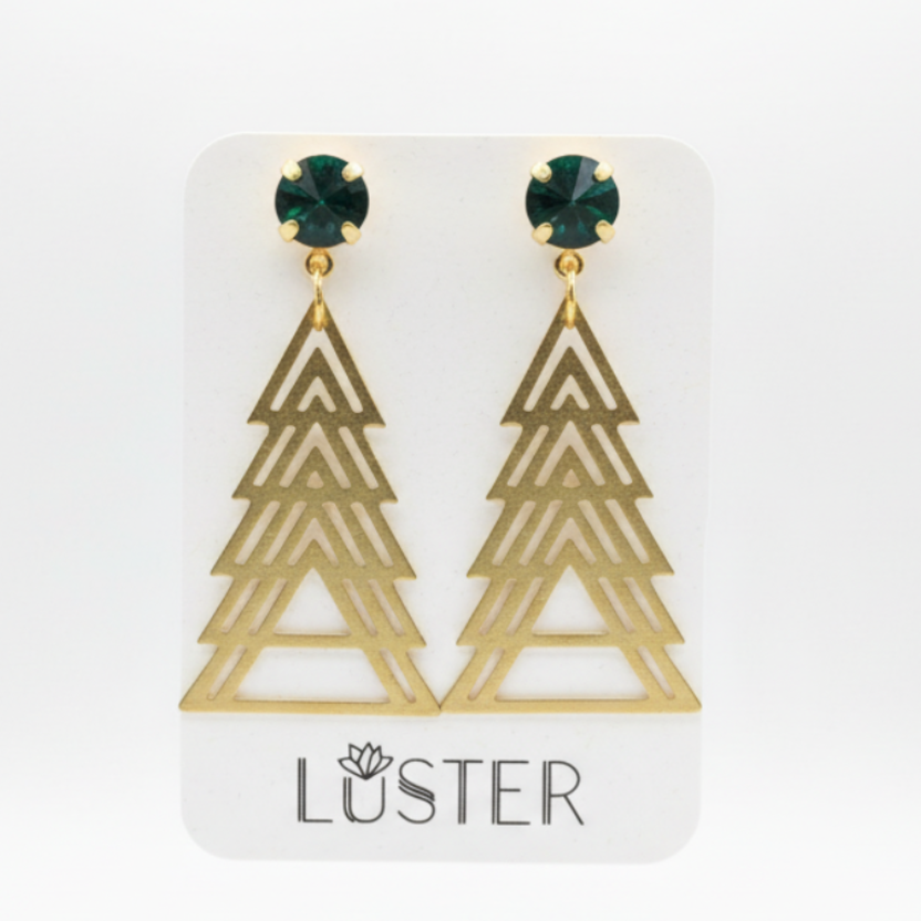 Holiday Tree Earrings