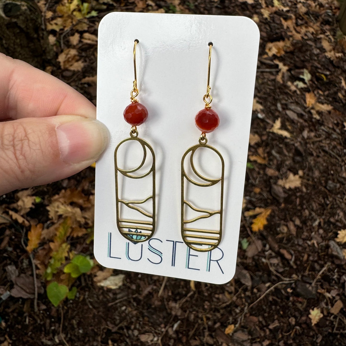 Crescent Moon Sunset Drops