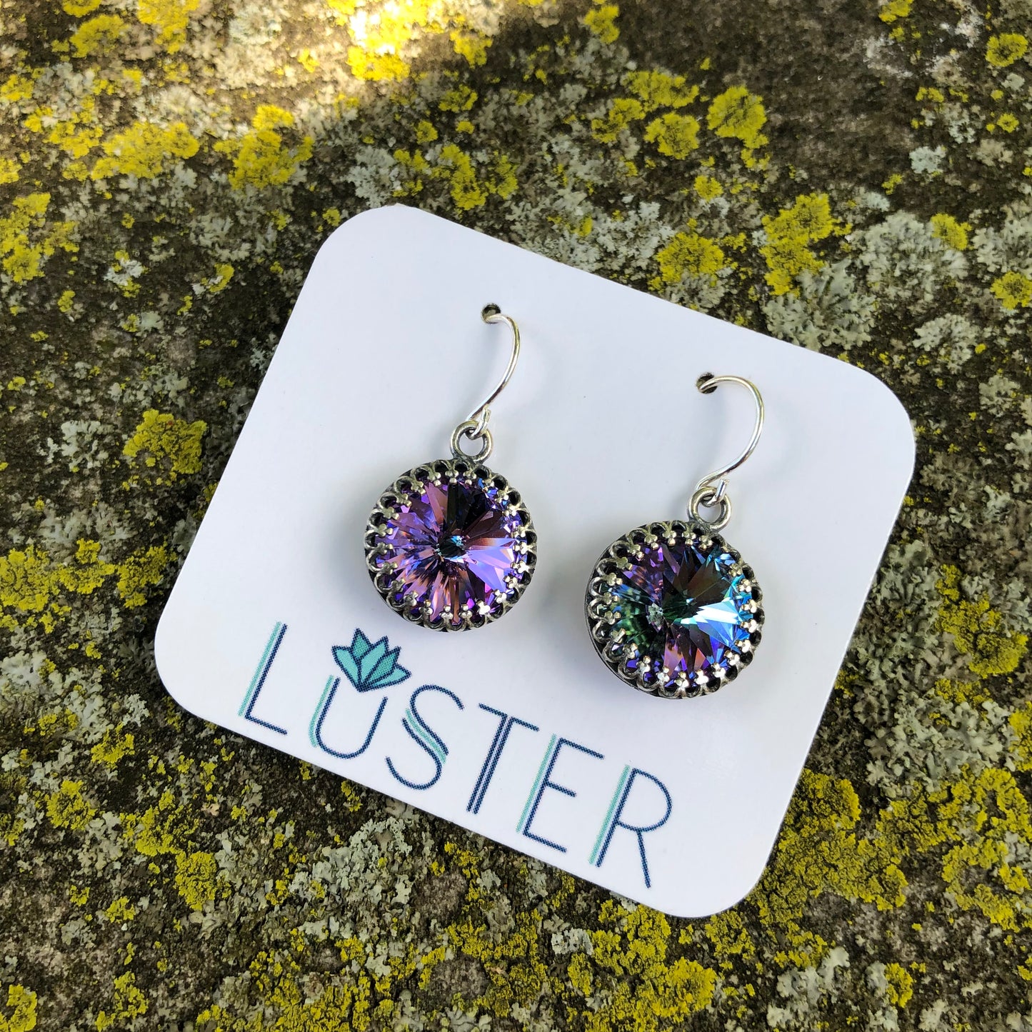 Rivoli Drop Earrings