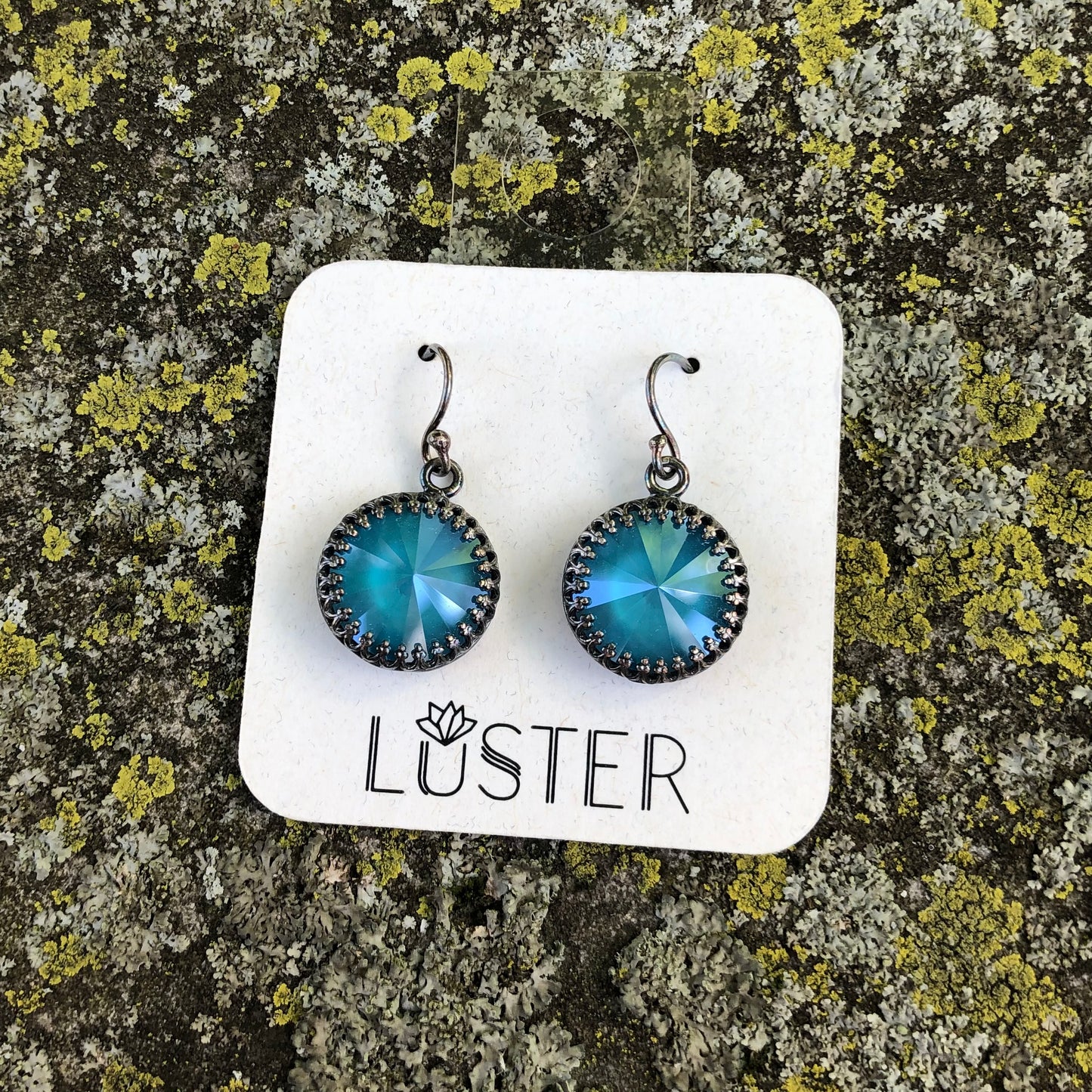 Rivoli Drop Earrings