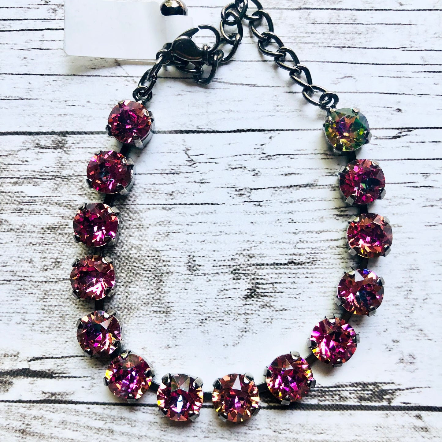 Rainbow Crystal Classic Bracelet