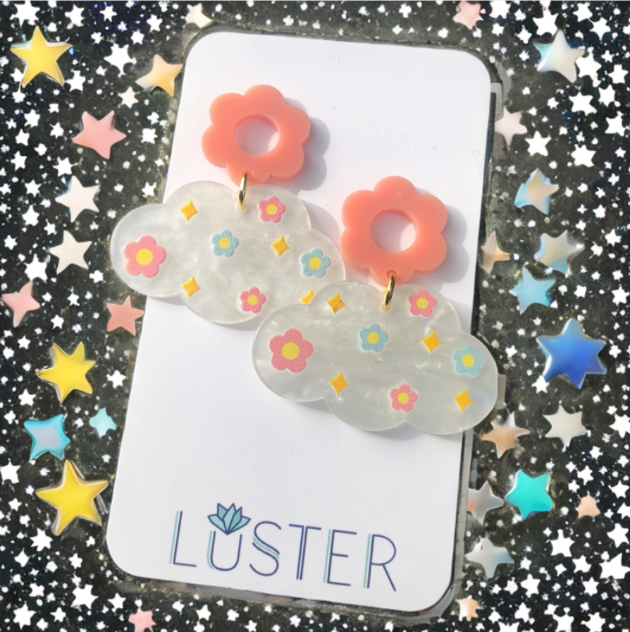 Magical Cloud Drop Earrings