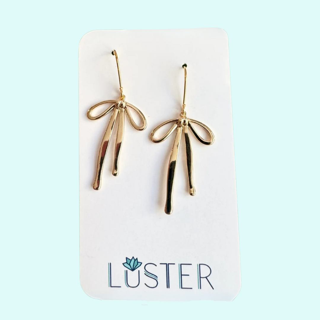 Bowtie Lightweight Earrings