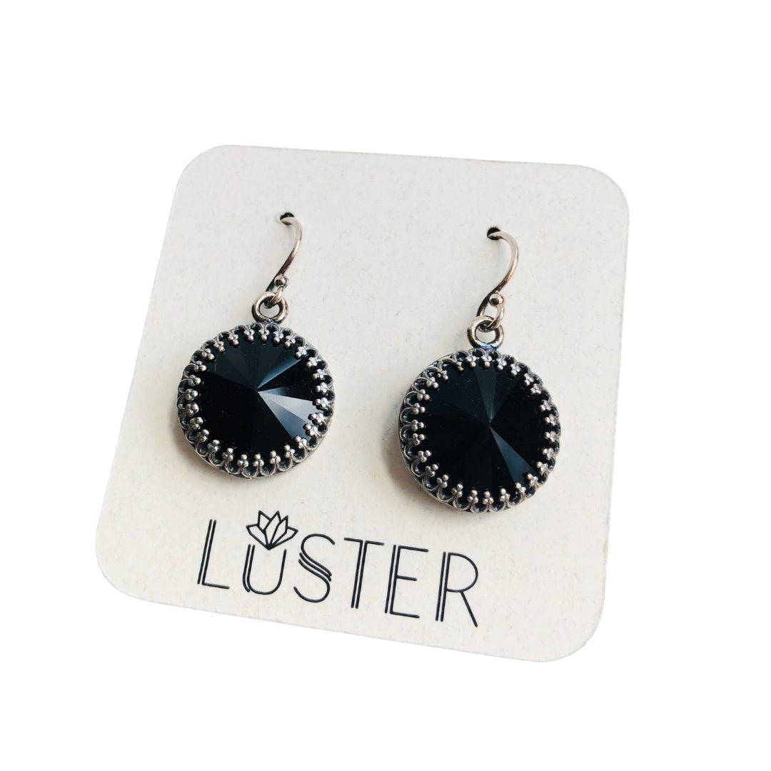 Rivoli Drop Earrings