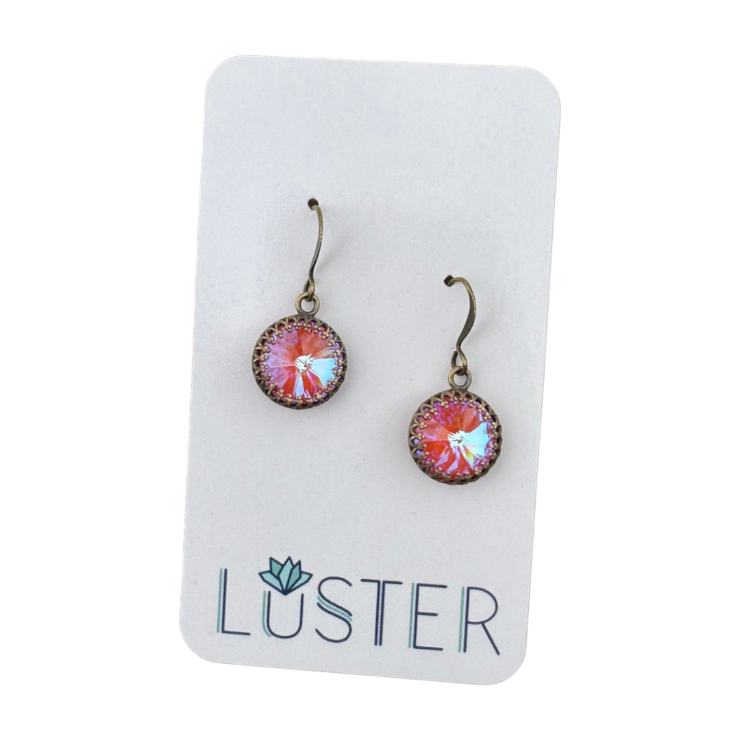 Rivoli Drop Earrings