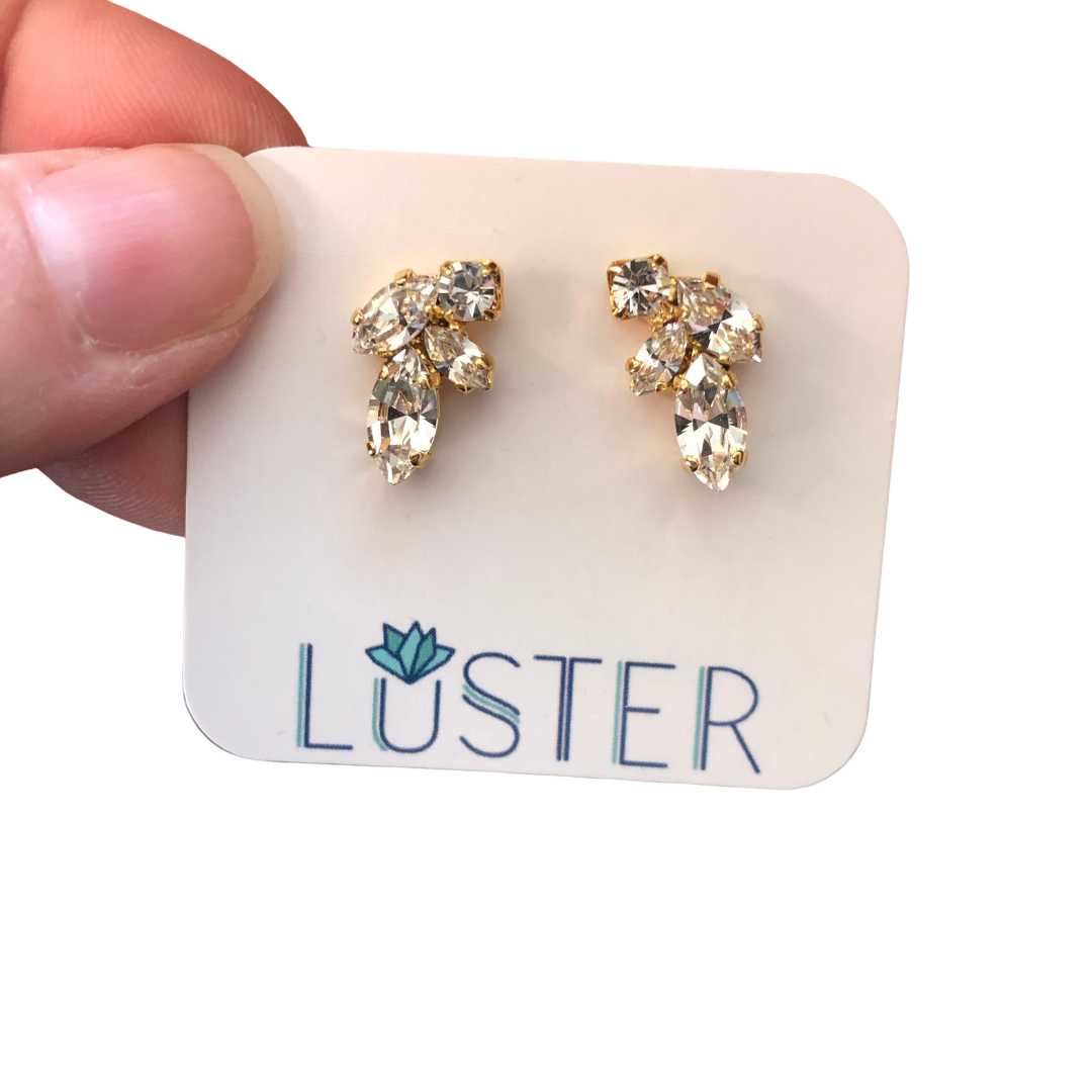 Small Gold Cluster Studs