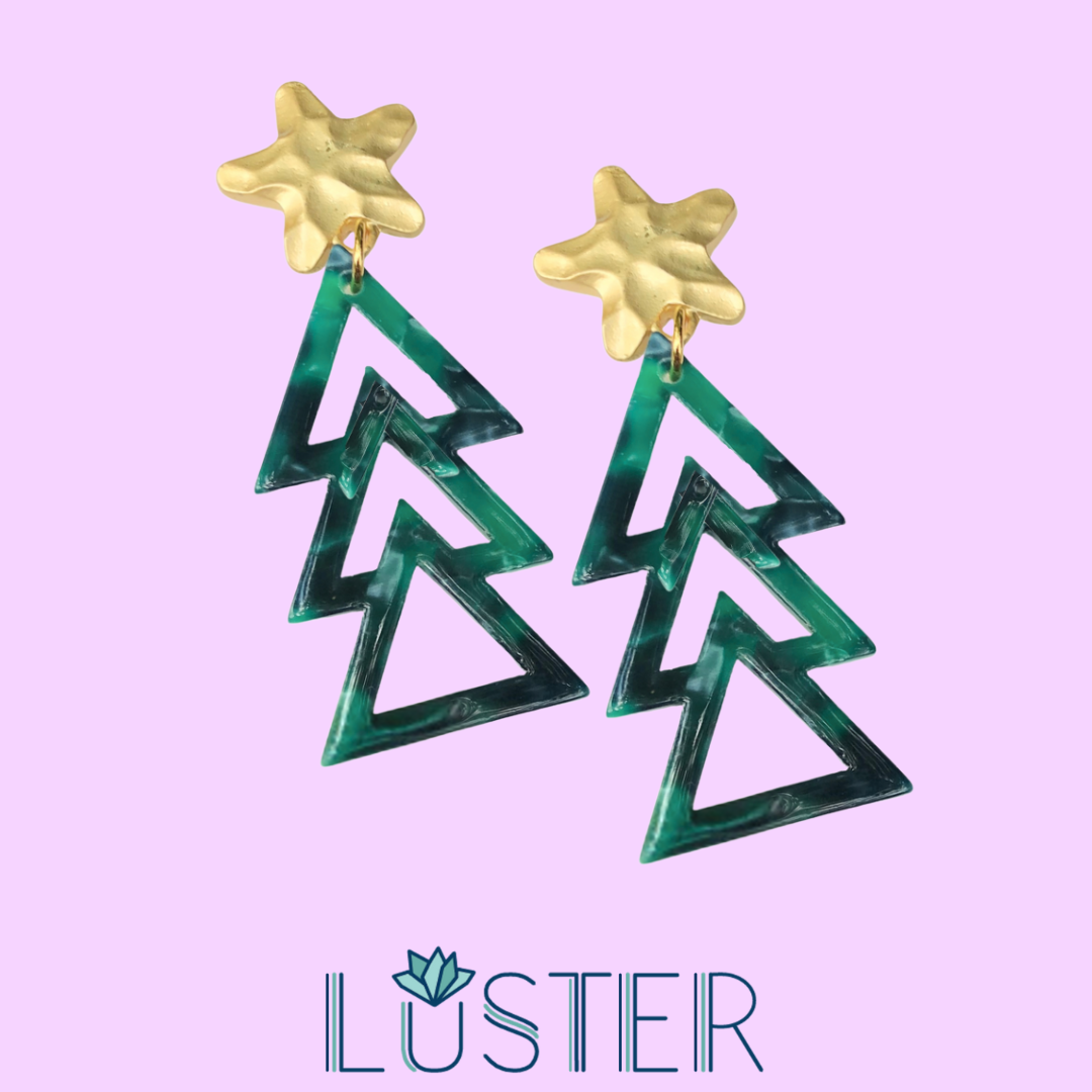 Holiday Tree Earrings