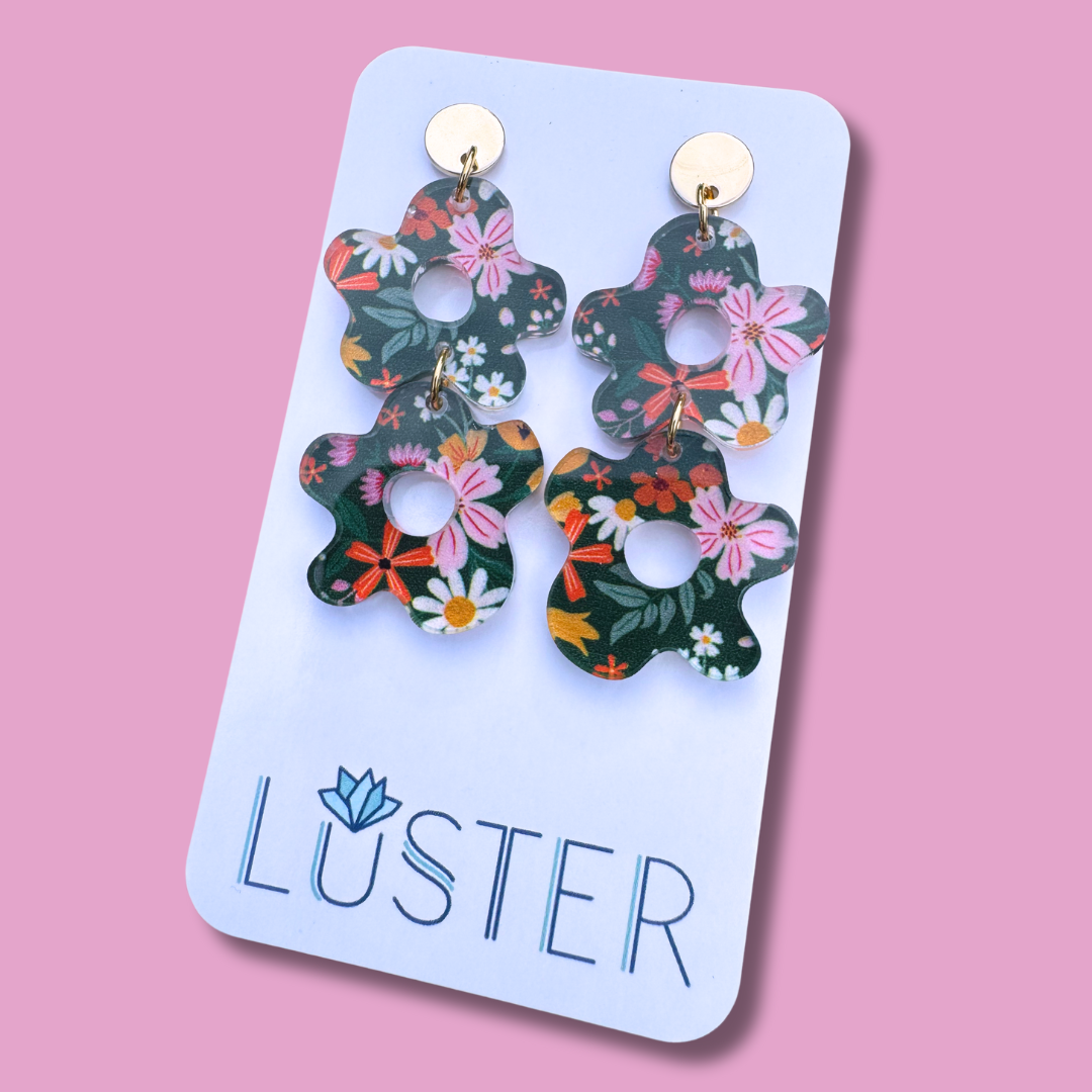 Fall Wildflower Earrings