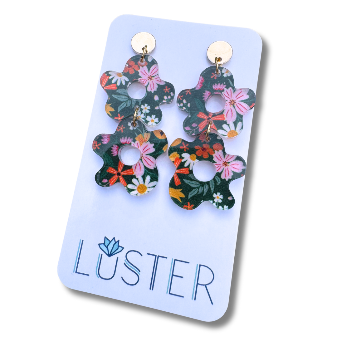 Fall Wildflower Earrings
