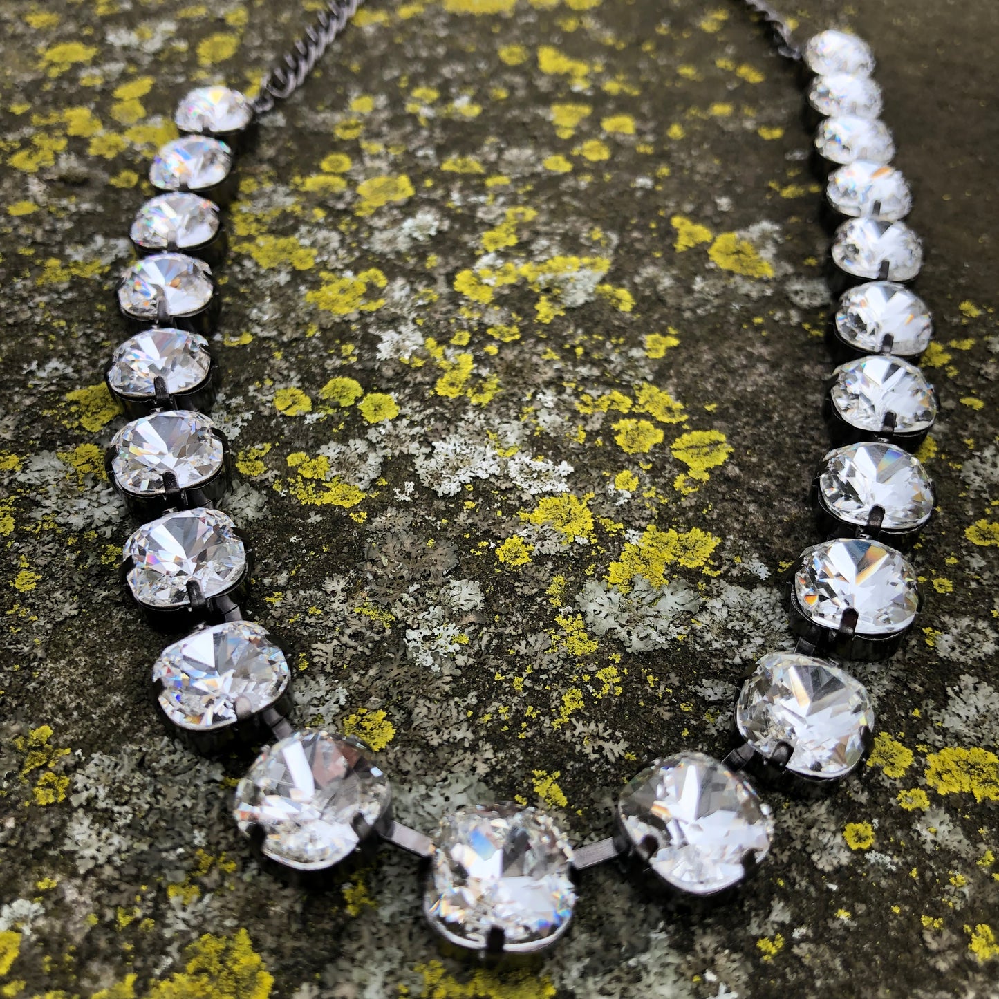 Cushion Cut Classic Necklace