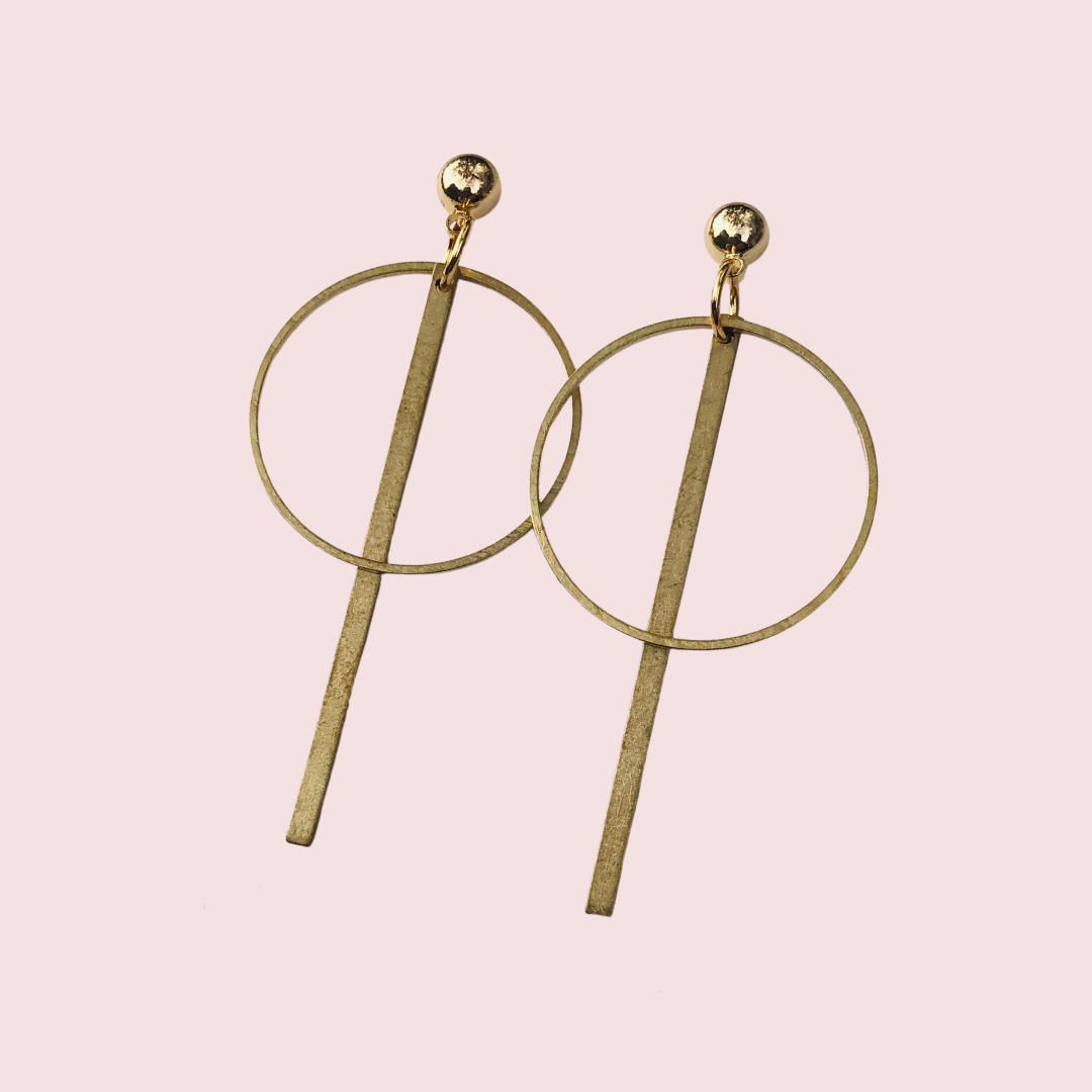 Linear Brass Drops