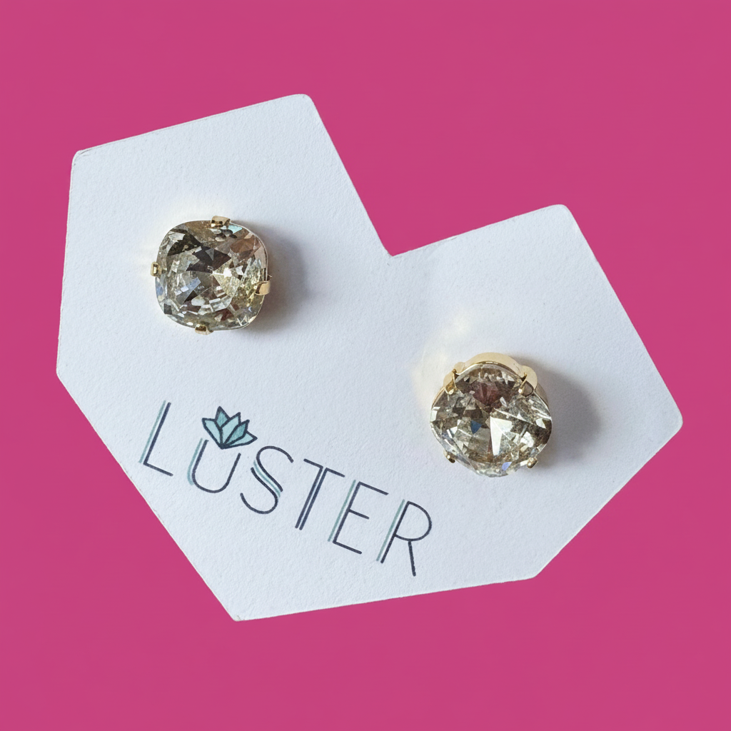 Crystal Cushion Cut Posts