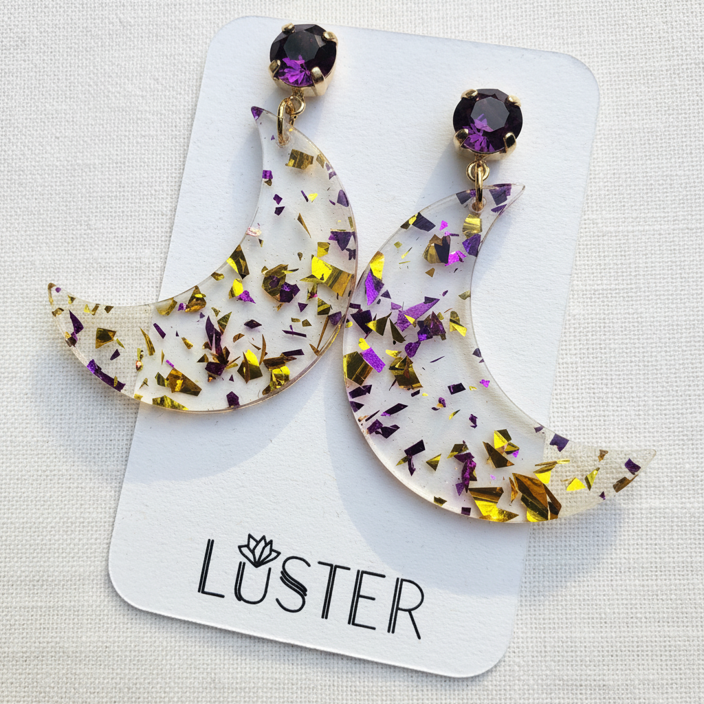 Callisto Moon Earrings