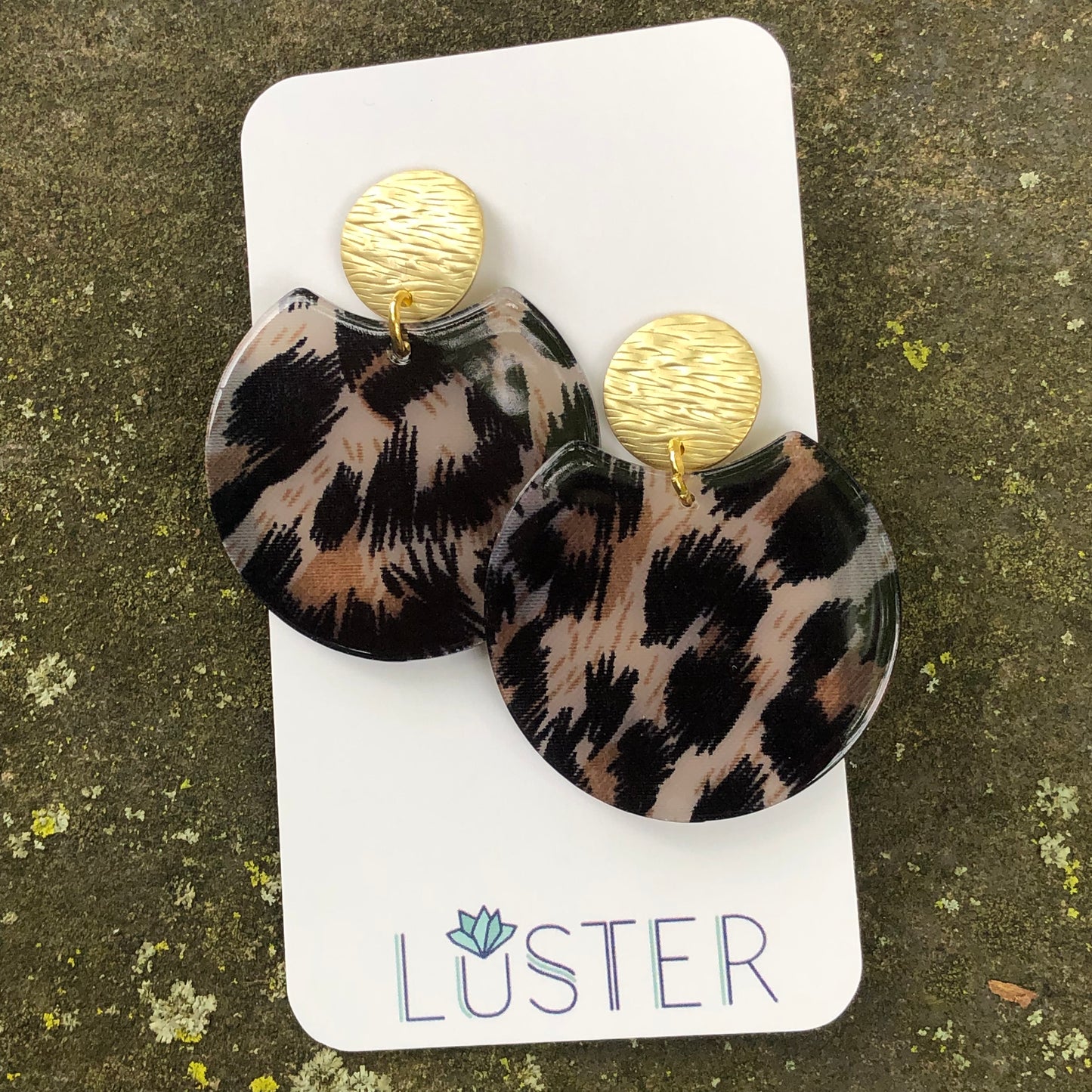 Leopard Love Earrings