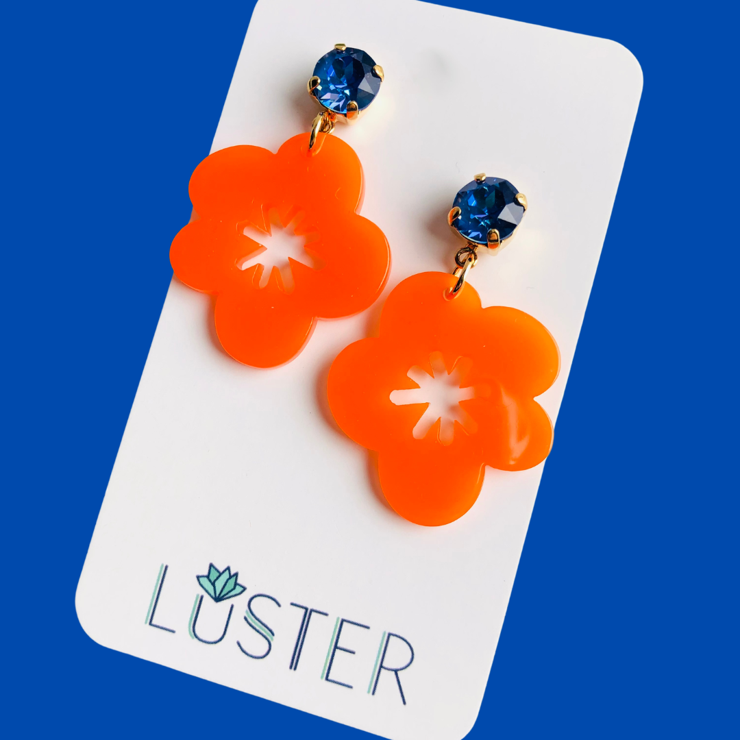 Happy Orange Flowers