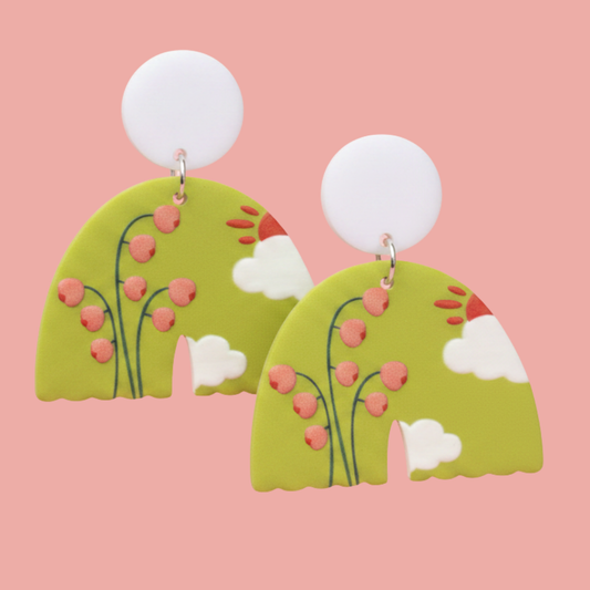 Floral Acrylic Drops