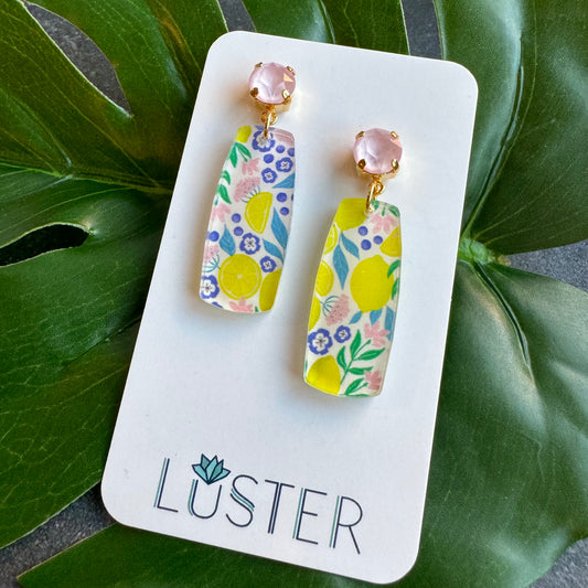 Floral Drop Earrings