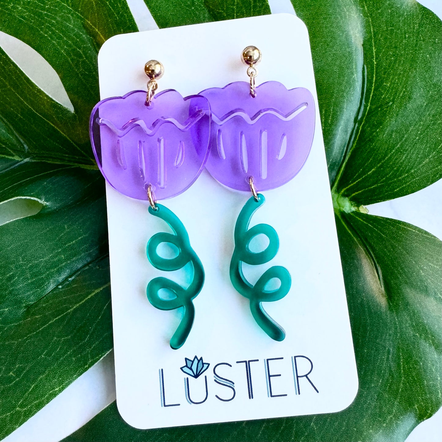 Garden Flower Lightweight Earrings