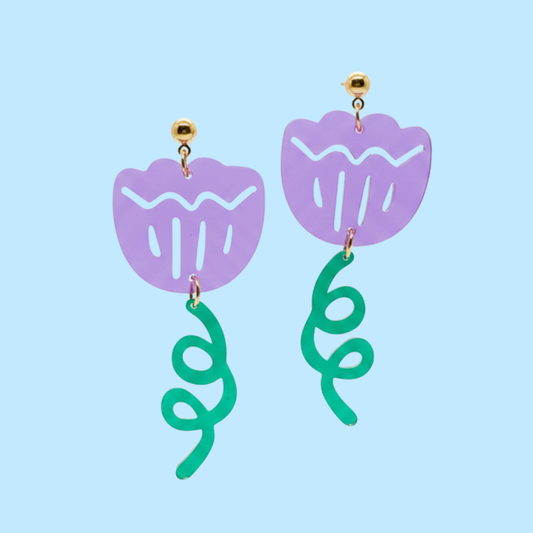Garden Flower Lightweight Earrings
