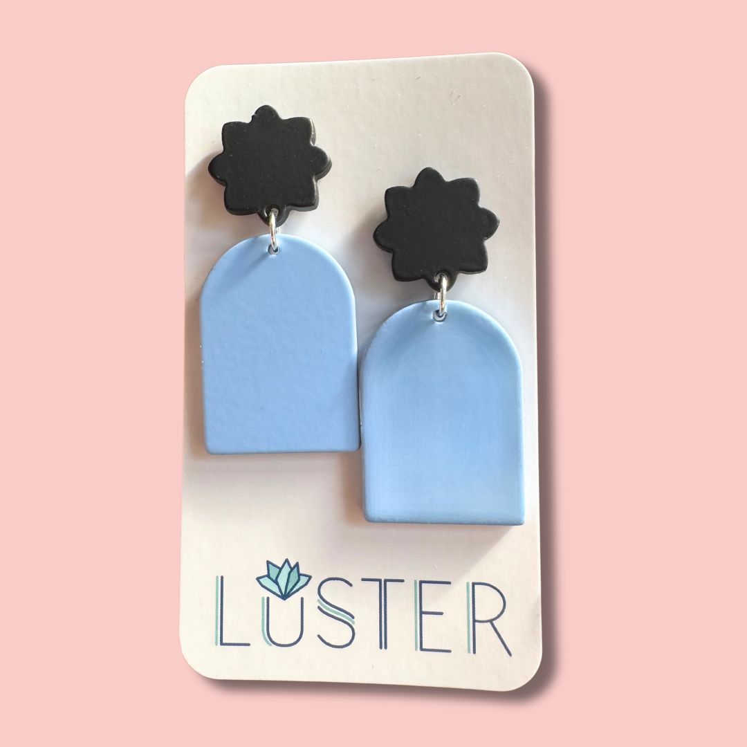 Geometric Acrylic Earrings