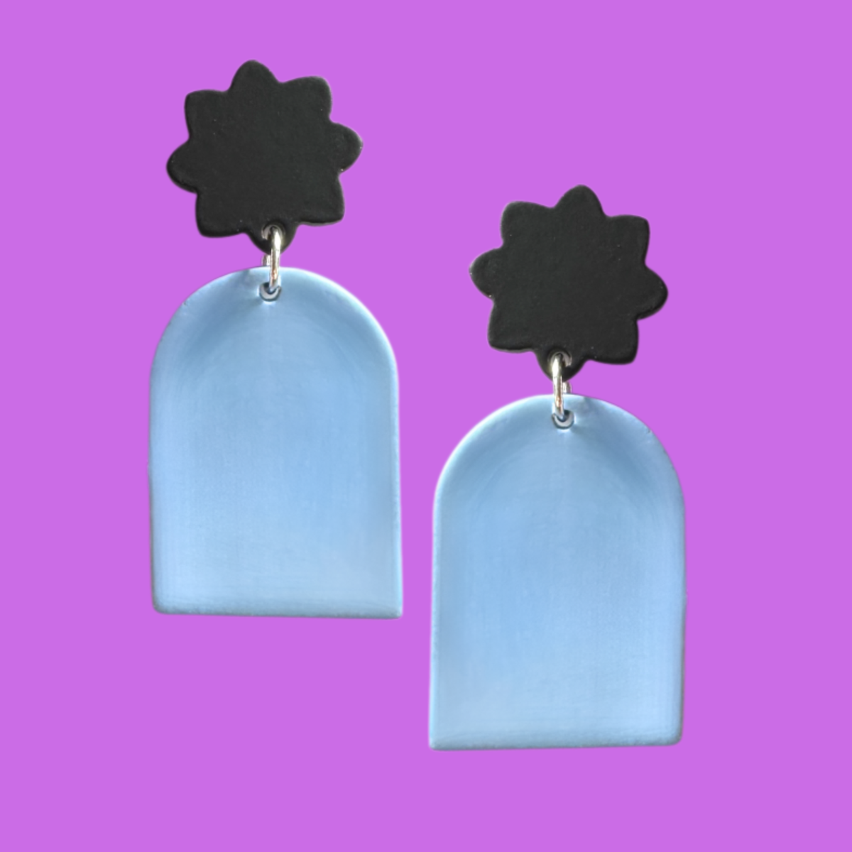 Geometric Acrylic Earrings