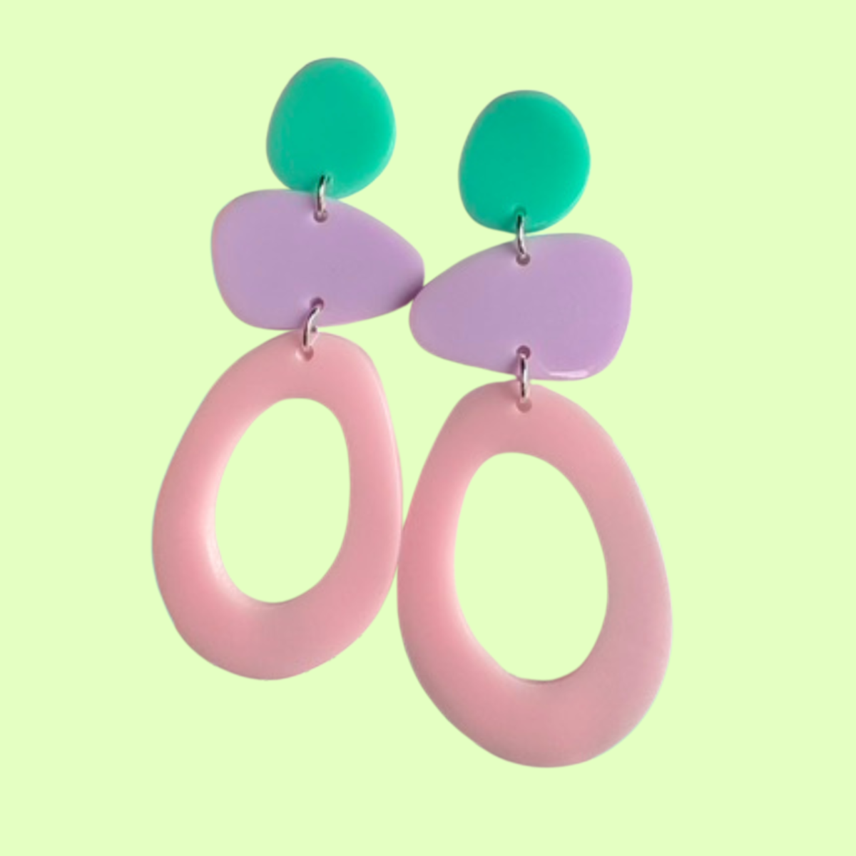 Bold Acrylic Earrings