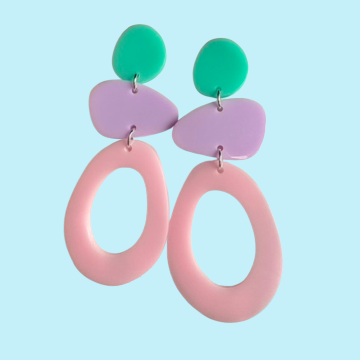 Bold Acrylic Earrings