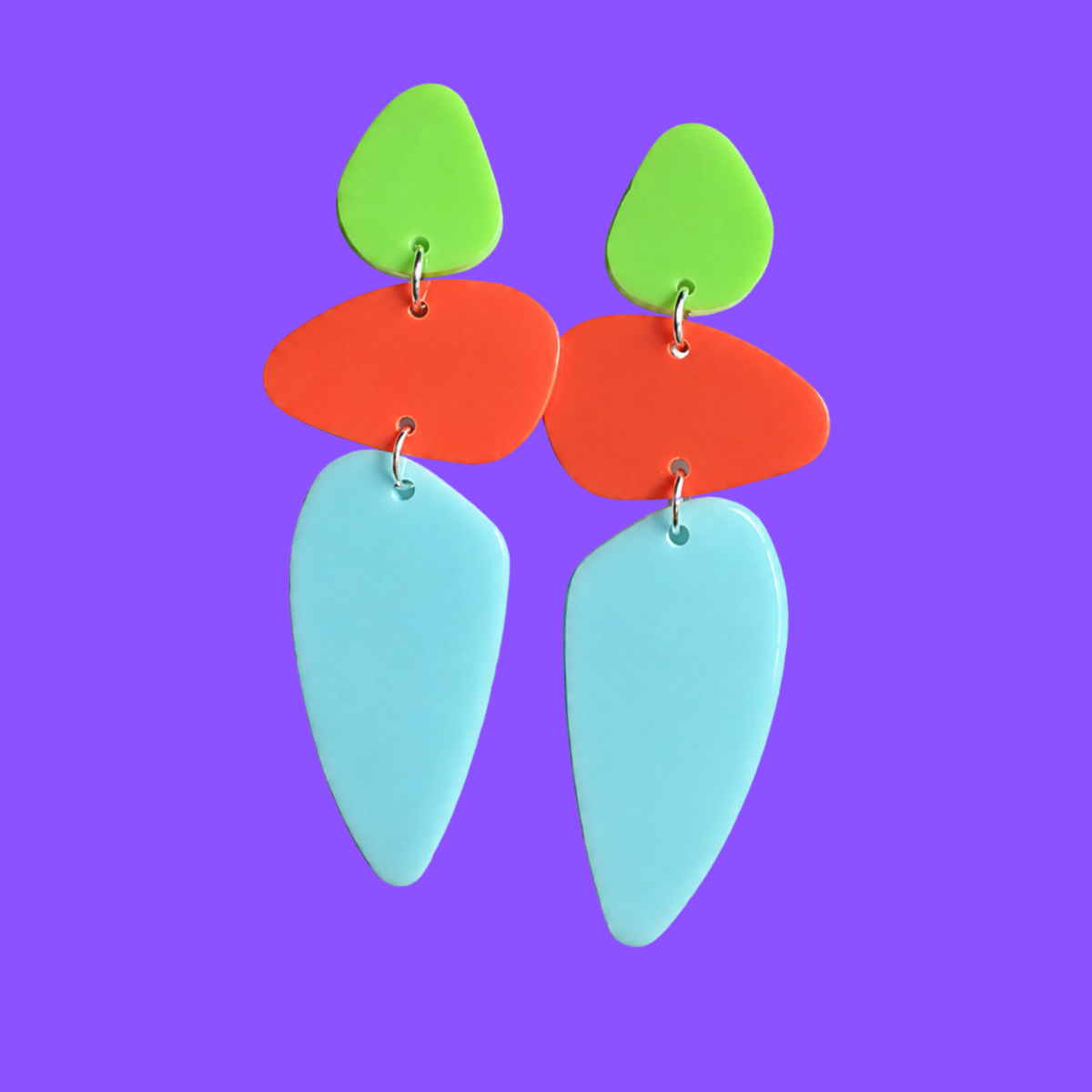 Bold Acrylic Earrings