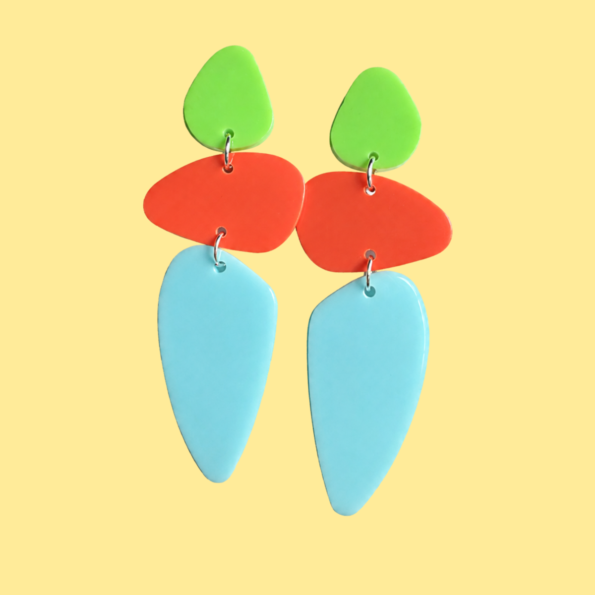 Bold Acrylic Earrings