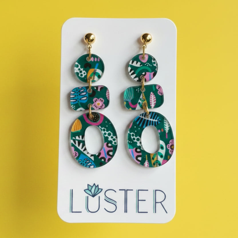 Safari Statement Earrings