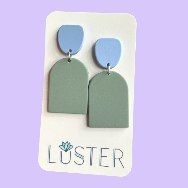 Geometric Acrylic Earrings