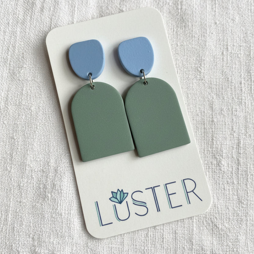 Geometric Acrylic Earrings