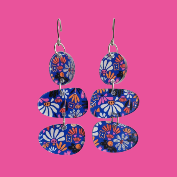 Floral Statement Earrings