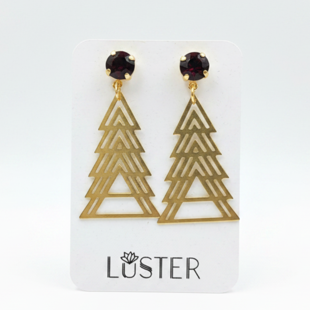 Holiday Tree Earrings