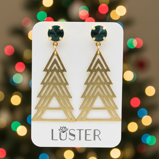 Holiday Tree Earrings