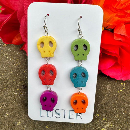 Skull Trio Earrings