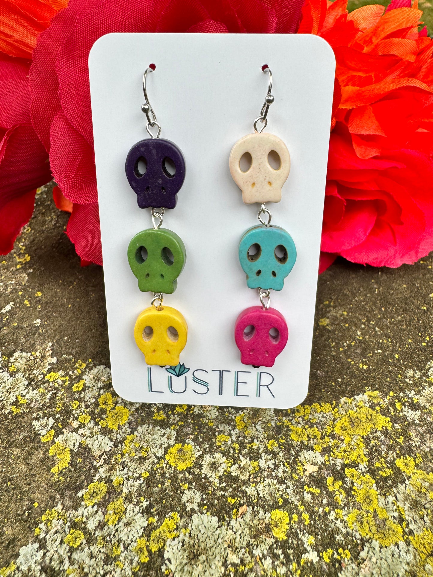 Skull Trio Earrings