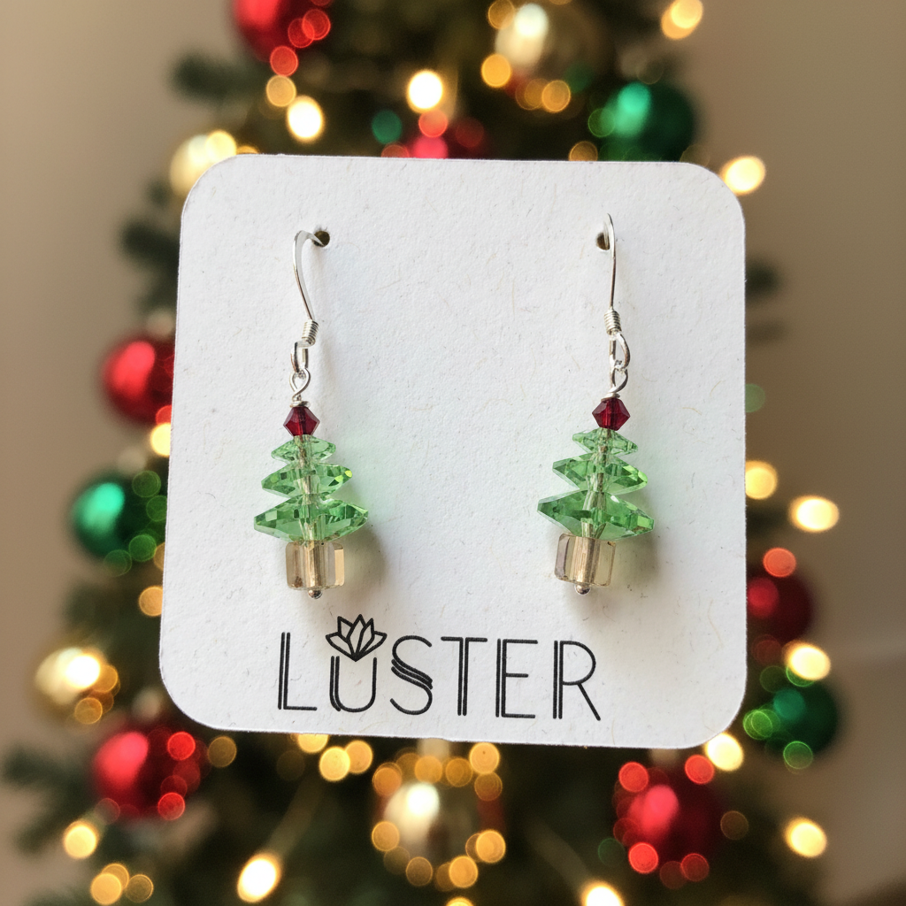 Holiday Tree Earrings