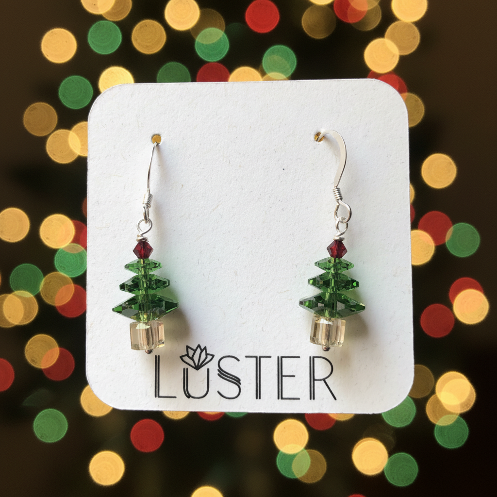 Holiday Tree Earrings