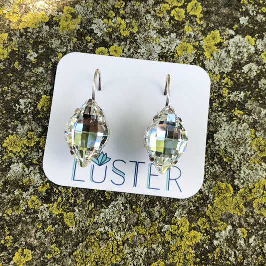 Crystal Lemon Earrings