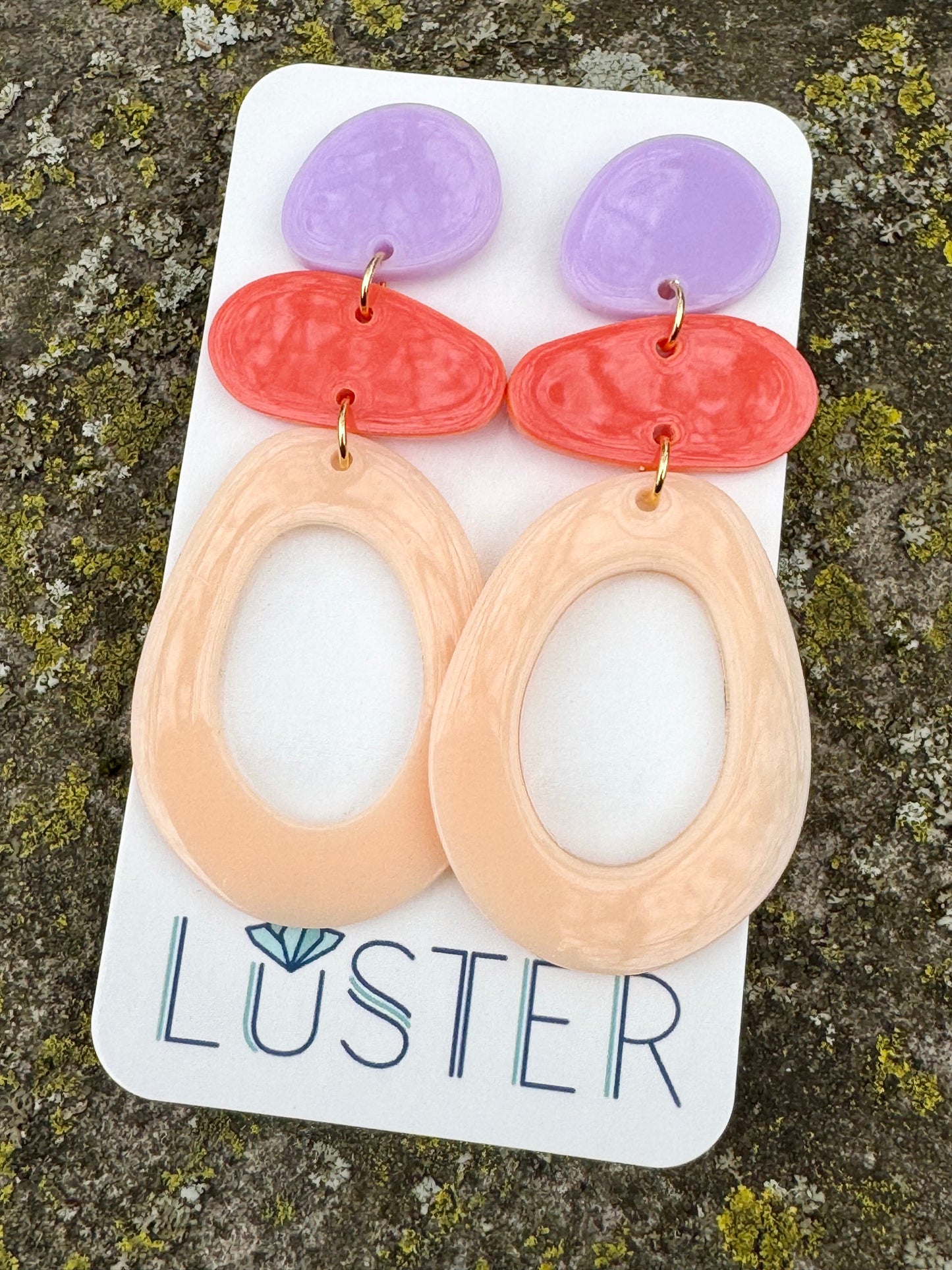 Bold Acrylic Earrings