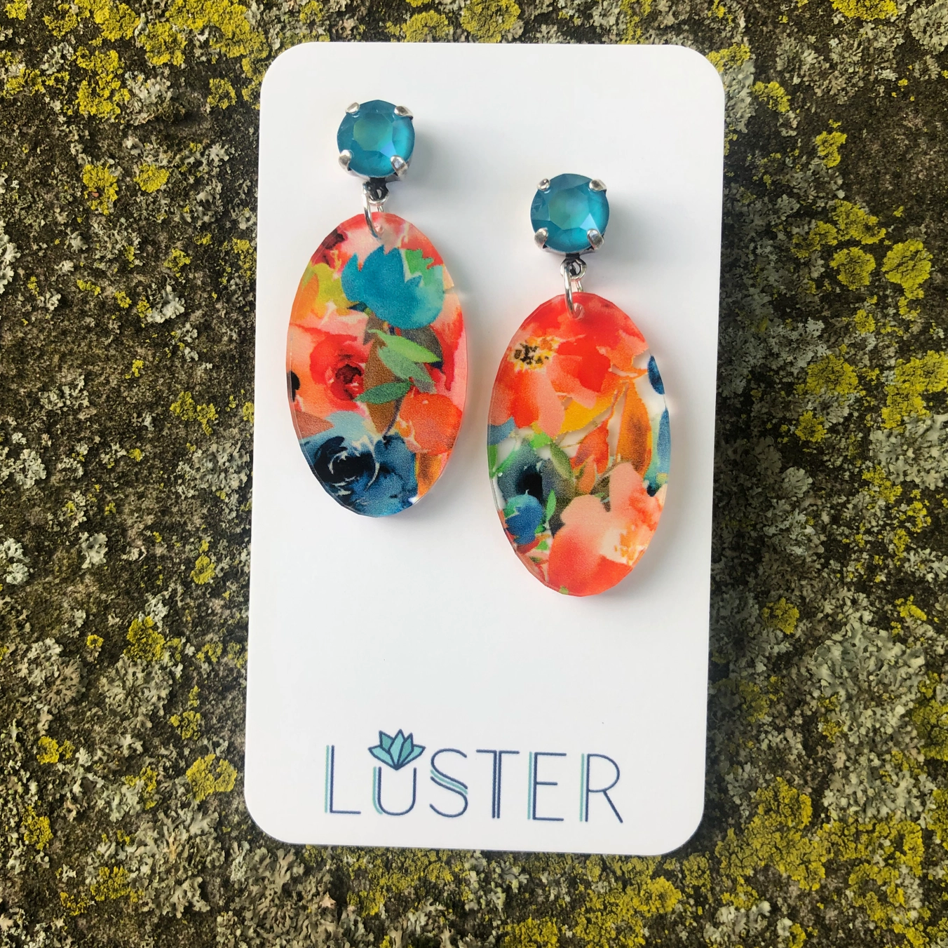 Floral Drop Earrings